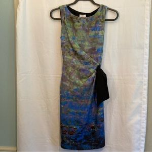 Monet inspired colors- size 2P Dress